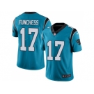 Nike Carolina Panthers #17 Devin Funchess Blue Men's Stitched NFL Limited Rush Jersey