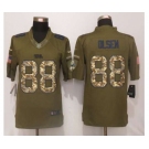 nike nfl jerseys carolina panthers #88 olsen army green[nike Limited Salute To Service]