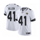 Jacksonville Jaguars #41 Josh Allen White Vapor Untouchable Limited Player Football Jersey
