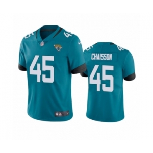 Jacksonville Jaguars #45 K'Lavon Chaisson Teal 2020 NFL Draft Vapor Limited Jersey