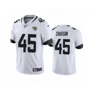 Jacksonville Jaguars #45 K'Lavon Chaisson White 2020 NFL Draft Vapor Limited Jersey