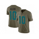 Men Nike Jacksonville Jaguars #10 Brandon Allen Limited Olive 2017 Salute to Service NFL Jersey