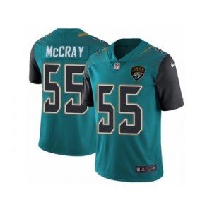 Men Nike Jacksonville Jaguars #55 Lerentee McCray Teal Green Team Color Vapor Untouchable Limited Player NFL Jersey