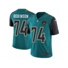 Men Nike Jacksonville Jaguars #74 Cam Robinson Teal Green Team Color Vapor Untouchable Limited Player NFL Jersey