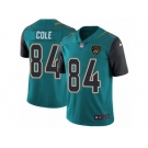 Men Nike Jacksonville Jaguars #84 Keelan Cole Teal Green Team Color Vapor Untouchable Limited Player NFL Jersey