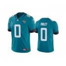 Men's Jacksonville Jaguars #0 Calvin Ridley Teal Vapor Untouchable Limited Stitched Jersey