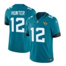 Men's Jacksonville Jaguars #12 Travis Hunter Teal 2025 Draft F.U.S.E. Vapor Untouchable Limited Football Stitched Jersey