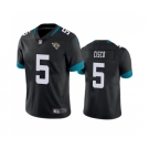 Men's Jacksonville Jaguars #5 Andre Cisco Black Vapor Untouchable Limited Stitched Jersey