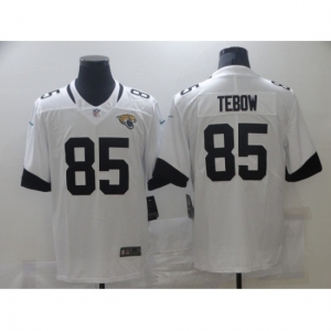 Men's Jacksonville Jaguars #85 Tim Tebow Nike White 2021 Alternate Limited Jersey