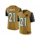 Men's Nike Jacksonville Jaguars #21 A.J. Bouye Limited Gold Rush NFL Jersey