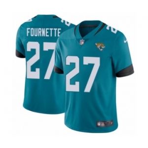 Men's Nike Jacksonville Jaguars #27 Leonard Fournette Teal Green Alternate Vapor Untouchable Limited Player NFL Jersey