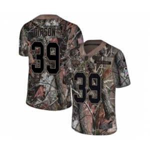 Men's Nike Jacksonville Jaguars #39 Tashaun Gipson Camo Rush Realtree Limited NFL Jersey