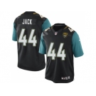 Men's Nike Jacksonville Jaguars #44 Myles Jack Limited Black Alternate NFL Jersey