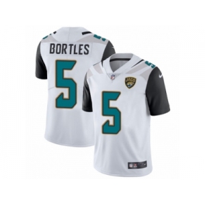 Men's Nike Jacksonville Jaguars #5 Blake Bortles White Vapor Untouchable Limited Player NFL Jersey