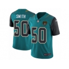 Men's Nike Jacksonville Jaguars #50 Telvin Smith Vapor Untouchable Limited Teal Green Team Color NFL Jersey