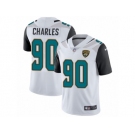 Men's Nike Jacksonville Jaguars #90 Stefan Charles White Vapor Untouchable Limited Player NFL Jersey