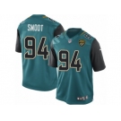 Men's Nike Jacksonville Jaguars #94 Dawuane Smoot Limited Teal Green Team Color NFL Jersey