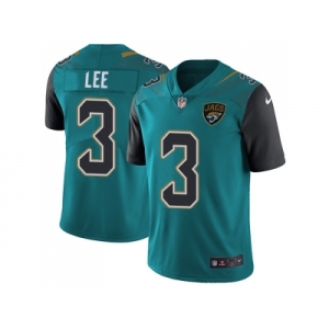Nike Jacksonville Jaguars #3 Tanner Lee Teal Green Team Color Men Stitched NFL Vapor Untouchable Limited Jersey