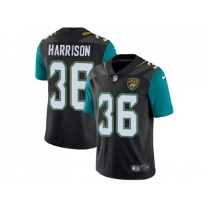 Nike Jacksonville Jaguars #36 Ronnie Harrison Black Alternate Men Stitched NFL Vapor Untouchable Limited Jersey