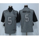 nike nfl Jacksonville Jaguars #5 Blake Bortles gray[nike Limited]