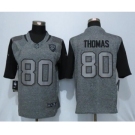 nike nfl Jacksonville Jaguars #80 Julius Thomas gray[nike Limited]
