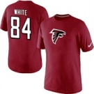 Nike Atlanta Falcons Roddy White Name & Number T-Shirt Red