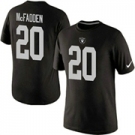 Nike Darren McFadden Oakland Raiders #20 Pride Name & Number T-Shirt - Black