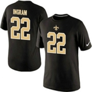 Nike New Orleans Saints 22 Mark Ingram Pride Name & Number T-Shirt