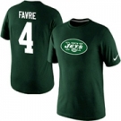 Nike New York Jets Brett Favre Name & Number T-Shirt - Green