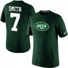 Nike New York Jets Geno Smith Name & Number T-Shirt Green