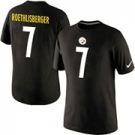 Nike Pittsburgh Steelers Ben Roethlisberger Pride Name & Number T-Shirt Black