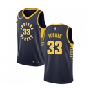 Youth Nike Indiana Pacers #33 Myles Turner Swingman Navy Blue Road NBA Jersey - Icon Edition