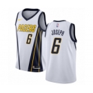 Youth Nike Indiana Pacers #6 Cory Joseph White Swingman Jersey - Earned Edition