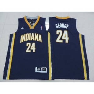 youth nba indiana pacers #24 george blue[revolution 30 swingman]
