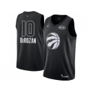 Youth Nike Toronto Raptors #10 DeMar DeRozan Black NBA Jordan Swingman 2018 All-Star Game Jersey