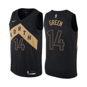 Youth Nike Toronto Raptors #14 Danny Green Swingman Black NBA Jersey - City Edition