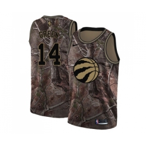 Youth Nike Toronto Raptors #14 Danny Green Swingman Camo Realtree Collection NBA Jersey
