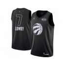 Youth Nike Toronto Raptors #7 Kyle Lowry Black NBA Jordan Swingman 2018 All-Star Game Jersey