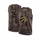 Youth Toronto Raptors #2 Kawhi Leonard Swingman Camo Realtree Collection 2019 Basketball Finals Bound Jersey
