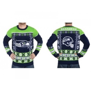 Nike Seattle Seahawks Men's Ugly Sweater