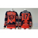 Nike Chicago Bears #17 Jeffery Orange Men's Ugly Sweater