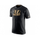 Men's Nike Cincinnati Bengals Championship Drive Gold Collection Performance T-Shirt Black