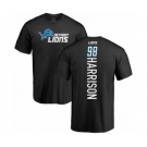 NFL Nike Detroit Lions #98 Damon Harrison Black Backer T-Shirt