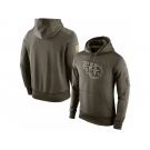 Men's Tennessee Titans Nike Olive Salute To Service KO Performance Hoodie