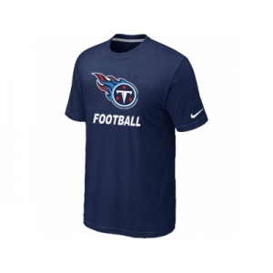 Men's Tennessee Titans Nike Cardinal Facility T-Shirt D.Blue