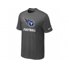 Men's Tennessee Titans Nike Cardinal Facility T-Shirt D.Grey