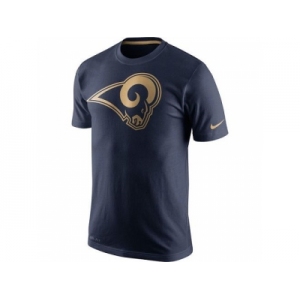 Men's St.Louis Rams Nike Navy Championship Drive Gold Collection Performance T-Shirt