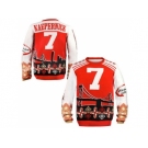 Nike San Francisco 49ers #7 Colin Kaepernick Red White Men's Ugly Sweater