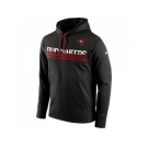 Men's Tampa Bay Buccaneers Nike Pewter Sideline Circuit Pullover Performance Hoodie