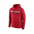 Men's Tampa Bay Buccaneers Nike Sideline Circuit Red Pullover Hoodie